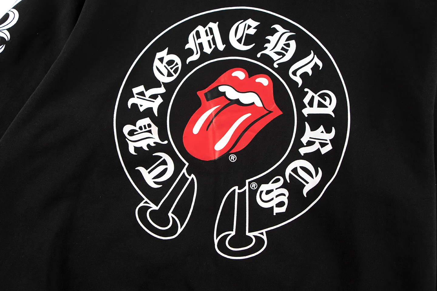 P290 Chrome Hearts Chrome Hearts Sanskrit Sword Zipper Cardigan Hooded Sweatshirt Size: S M L XL Color: Black